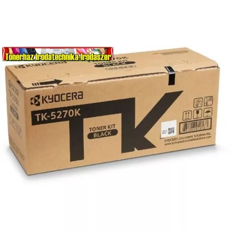 KYOCERA TK-5270 EREDETI TONER BLACK 8.000 OLDAL KAPACITÁS (TK5270)