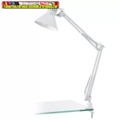 Asztali lámpa, 40 W, EGLO Firmo, fehér