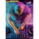 Füzet, tűzött, A5, vonalas, 96 lap, COOL BY VICTORIA, - DJ -  (21-32)