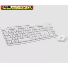   Logitech MK295 Silent Wireless Combo billentyűzet + egér White HU