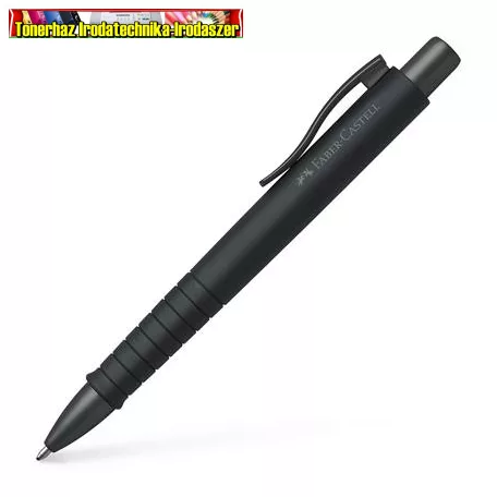 Faber-Castell Poly Ball Urban golyóstoll  1 mm, nyomógombos, fekete tolltest