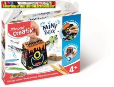 MAPED CREATIV, Mini Box Pénzpersely készítő kreatív készségfejlesztő készlet, színezhető, 