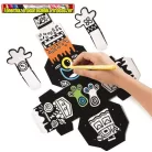 MAPED CREATIV, Mini Box Pénzpersely készítő kreatív készségfejlesztő készlet, színezhető, 