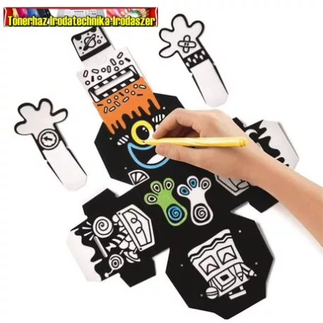 MAPED CREATIV, Mini Box Pénzpersely készítő kreatív készségfejlesztő készlet, színezhető, 