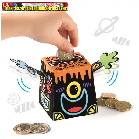 MAPED CREATIV, Mini Box Pénzpersely készítő kreatív készségfejlesztő készlet, színezhető, 