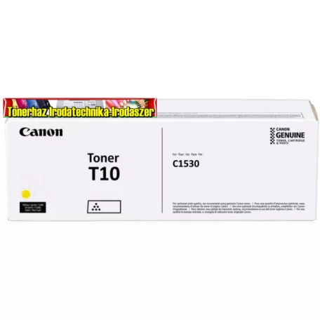 CANON T10 EREDETI TONER YELLOW 10K