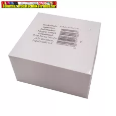 Kockablokk 9x9x5 cm  ragasztott,fehér  300 lapos (tépőtömb,kockatömb) PD