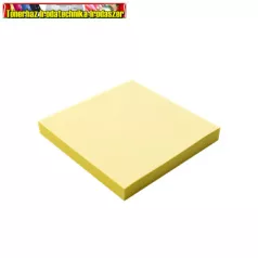   3M 654 Post-It, sárga Jegyzettömb öntapadó, 76x76mm, 100lap/tömb  (49736)