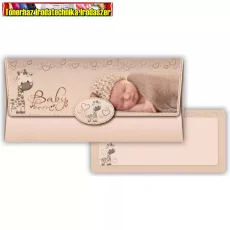 Pénzboríték kísérőkártyával 18x8,5cm Baby born (55-044) Pénzboríték kísérőkártyával 18x8,5cm Baby born (55-044)