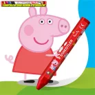 Zsírkréta, hatszögletű, jumbo, STAEDTLER „Noris® junior 224”, Peppa malac, 12 szín/dob