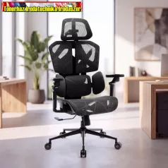   TitanMesh Pro Irodai forgószék oldalpárnával - fekete- 119 x 72 x 73 cm BMD1123BK