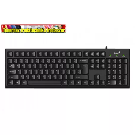 Genius Smart KB-100 vezetékes billentyűzet Black HU