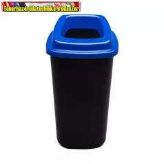   Plafor Sort szelektív hulladékgyűjtő szemetes, Fekete-Kék 45L