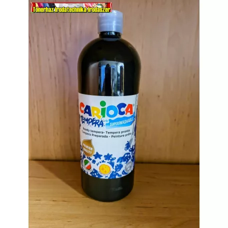 CARIOCA TEMPERA 1000 ML.(1L)  FEKETE