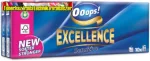   Ooops! Excellence Sensitive Papírzsebkendő 4 rétegű 10x8 darabos