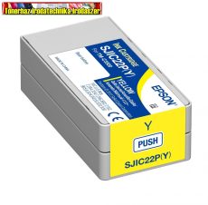 EPSON eredeti TM-C3500 PATRON YELLOW 32,5ML (SJIC22P,C33S020604)