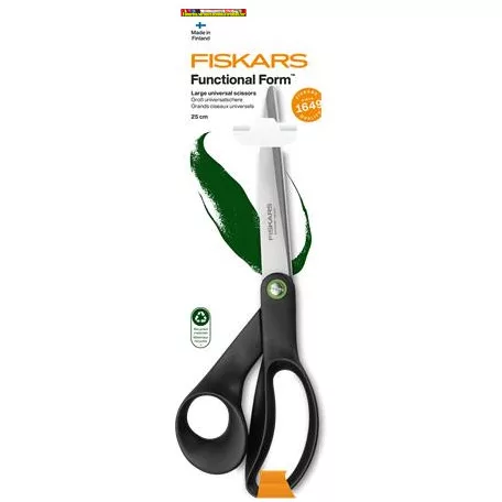  FISKARS ReNew Functional Form olló, általános, 25 cm, fekete (1074546)