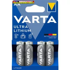 VARTA Ultra Lithium AA Lithium CERUZA ELEM LR6  db-ár
