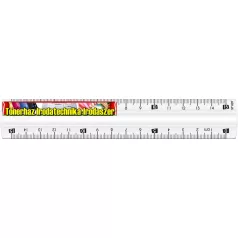   MAPED Study Unbreakable vonalzó, műanyag, törhetetlen, 15 cm, átlátszó