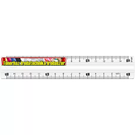 MAPED Study Unbreakable vonalzó, műanyag, törhetetlen, 15 cm, átlátszó