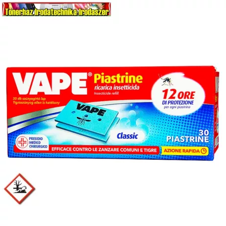 Vape szúnyogirtó lap utántöltő  Classic (30db-os)