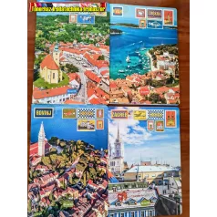   Füzet, A4, kockás, LIPAMILL A/4 40 lapos Postcard (A/4) (87-32) (87-40)