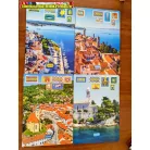Füzet, A4, kockás, LIPAMILL A/4 40 lapos Postcard (A/4) (87-32) (87-40)