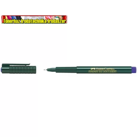 FABER-CASTELL Finepen 1511 Tűfilc, 0,4 mm, kék