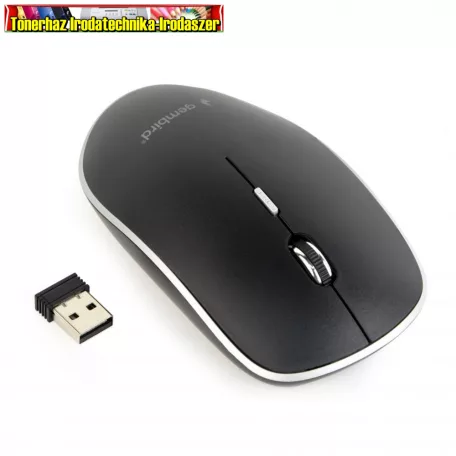 Gembird MUSW-4B-01 wireless vezekéknélküli optical egér Black