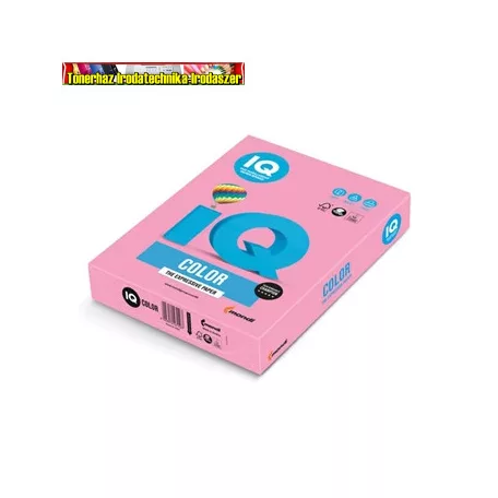 IQ Color PI25 Másolópapír, színes, A4, 160g.  250ív/csomag, pasztel rózsaszín