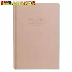 Tanári zsebkönyv pd 2026-2027 műbőr beige