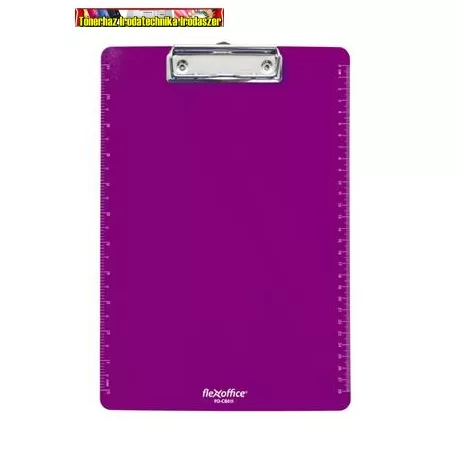 Felírótábla, A4, műanyag, FLEXOFFICE "FO-CB011", lila