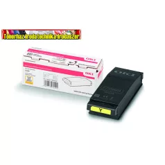 OKI C650 EREDETI TONER YELLOW 6K 09006129