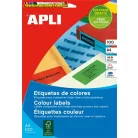 Apli 3 pályás etikett, 70 x 37 mm, 24címke/lap 100lap/dob kék /LCA11835/