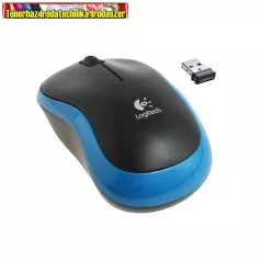 Logitech M185 rádiós optikai egér kék 