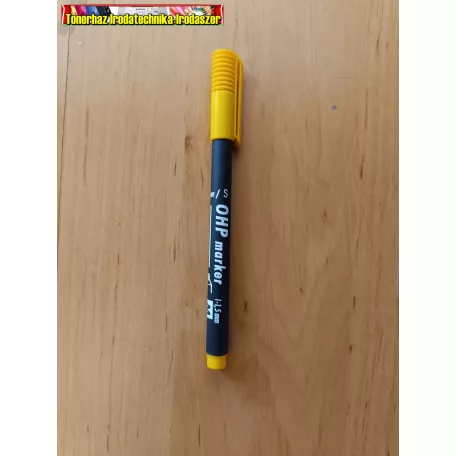 ICO OHP TOP MARKER  -M- alkoholos 1-1,5mm sárga (permanent)