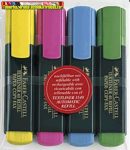   Faber-Castell Szövegkiemelő 4db-os készlet 154804 TEXTLINER
