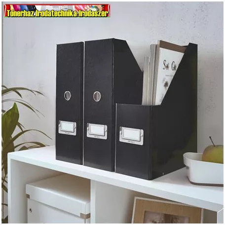  LEITZ Click&Store Iratpapucs, PP/karton, 95 mm, fekete