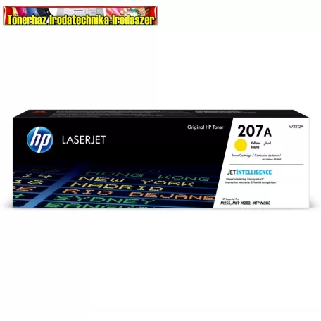 HP W2212A yellow eredeti toner 207A 1,25k
