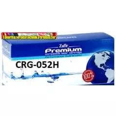   Canon CRG052H PRÉMIUM ZAFÍR UTÁNGYÁRTOTT (CHIPES) BLACK toner 9,2K (CRG-052)
