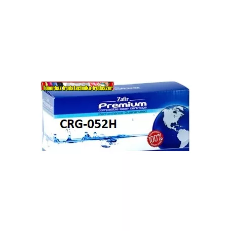 Canon CRG052H PRÉMIUM ZAFÍR UTÁNGYÁRTOTT (CHIPES) BLACK toner 9,2K (CRG-052)