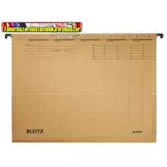   Esselte-Leitz Alpha oldalt zárt függőmappa NATÚR  25db/csomag 19160000