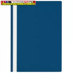 Esselte PVC gyorsfűző puhahátú  SÖTÉTKÉK