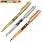 CENTROPEN FILC KÉSZLET 3DB-OS  vékony (1mm)  ARANY ÉS EZÜST ÉS BRONZ  2670 M