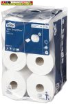   Toalettpapír, T9 rendszer, 2 rétegű, 14,9 cm átmérő, TORK SmartOne® Mini fehér 472193