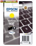 EPSON T07U4 EREDETI TINTAPATRON YELLOW 20,3 ML (EPSON 407)
