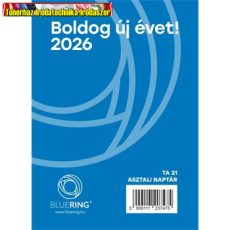 Asztali naptár TA-21 2026. Bluering (TA21,21TA)