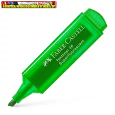 Faber-Castell Szövegkiemelő  neon vágott hegyű zöld (1546)