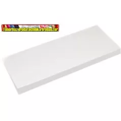 Pincérblokk 14cm x 6,5cm X1cm, fehér