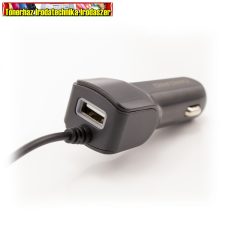 55051 Univerzális autós telefontöltő, micro USB + iPhone csatlakozással + USB 1A (szivargyújtó töltő)